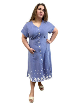 Халат Х-21 на пуговицах