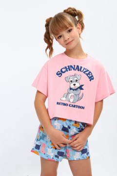 Пижама с шортами арт. ПД-019-081