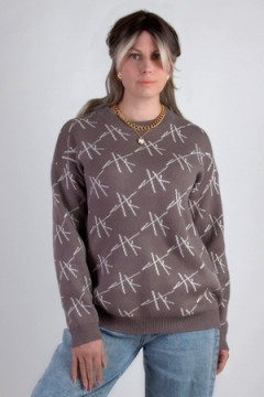 Джемпер арт. 1897 Штрихи