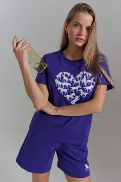 Костюм с шортами 8566