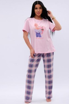 Пижама с брюками Букет