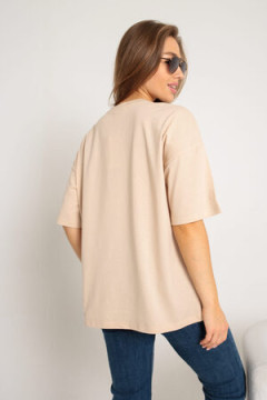 Футболка оверсайз с принтом