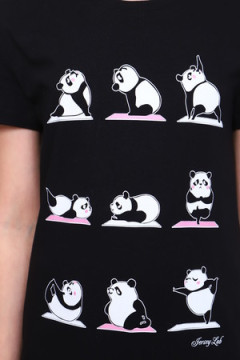 Пижама с шортами Панды