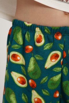 Пижама с шортами ПД-019-073 Кот Новый год