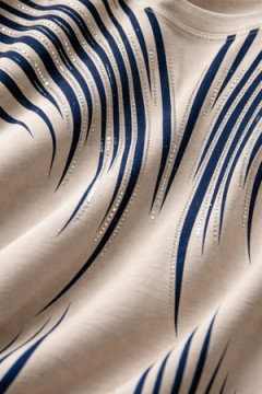 Футболка Нарядная Crystal Flow Luxe арт. F8003