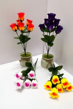 61294 Цветы искусственные 2шт