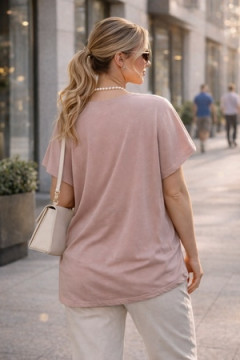 Футболка со стразами Delicate Bloom арт. М-258