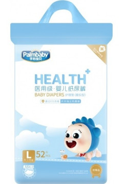Подгузники Palmbaby health в инд. уп. SK019-L 52 шт (9-14 кг)