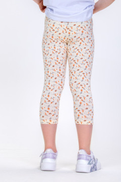 Лосины Листики укороченные