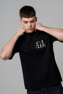 8579 футболка оверсайз мужская