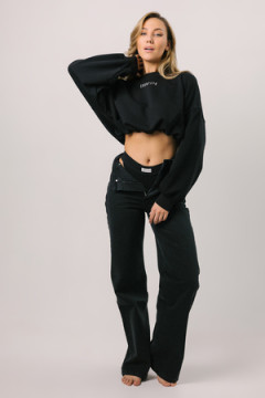 Свитшот укороченный