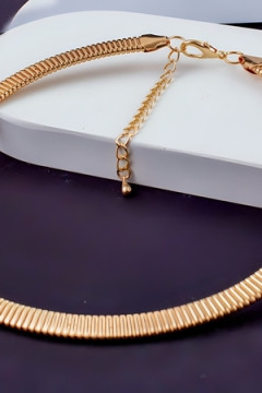 Чокер Дизайнерский Жгут, 8мм + Подарок, подарочная упаковка