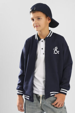 Детский бомбер утепленный на молнии SP2214