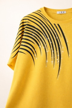 Футболка Нарядная Crystal Flow Luxe арт. F8003