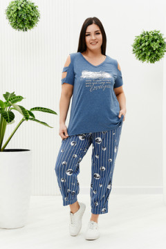 Костюм с брюками 9143