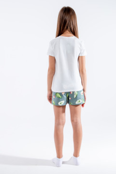 Пижама с шортами д/д Авокадо арт. ПД-009-015Н