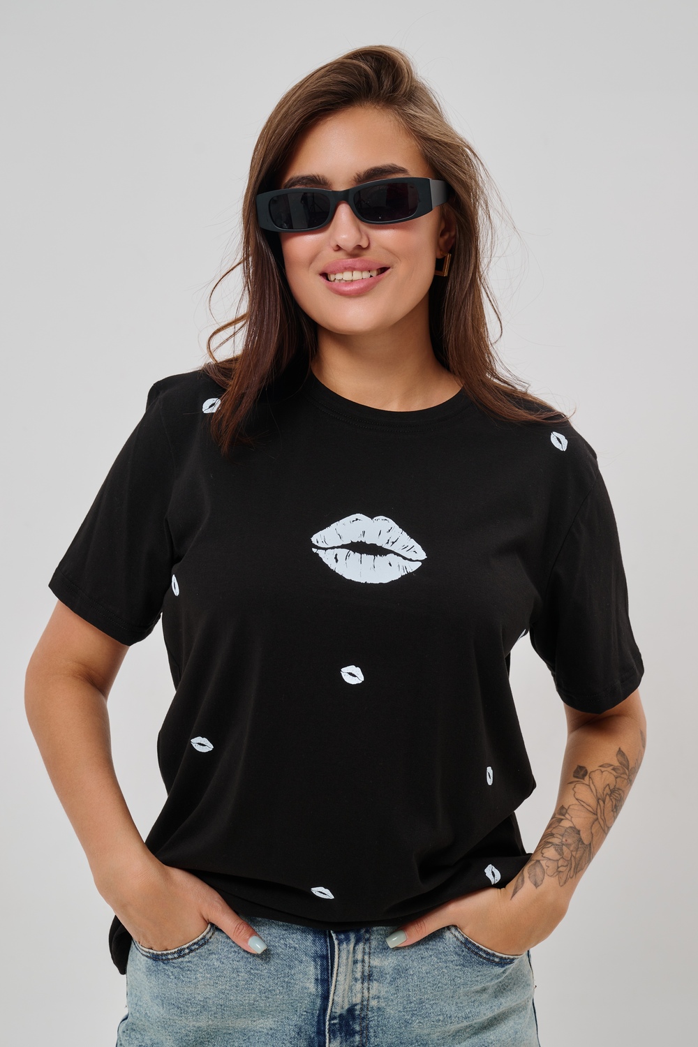 Футболка женская 88530 черный