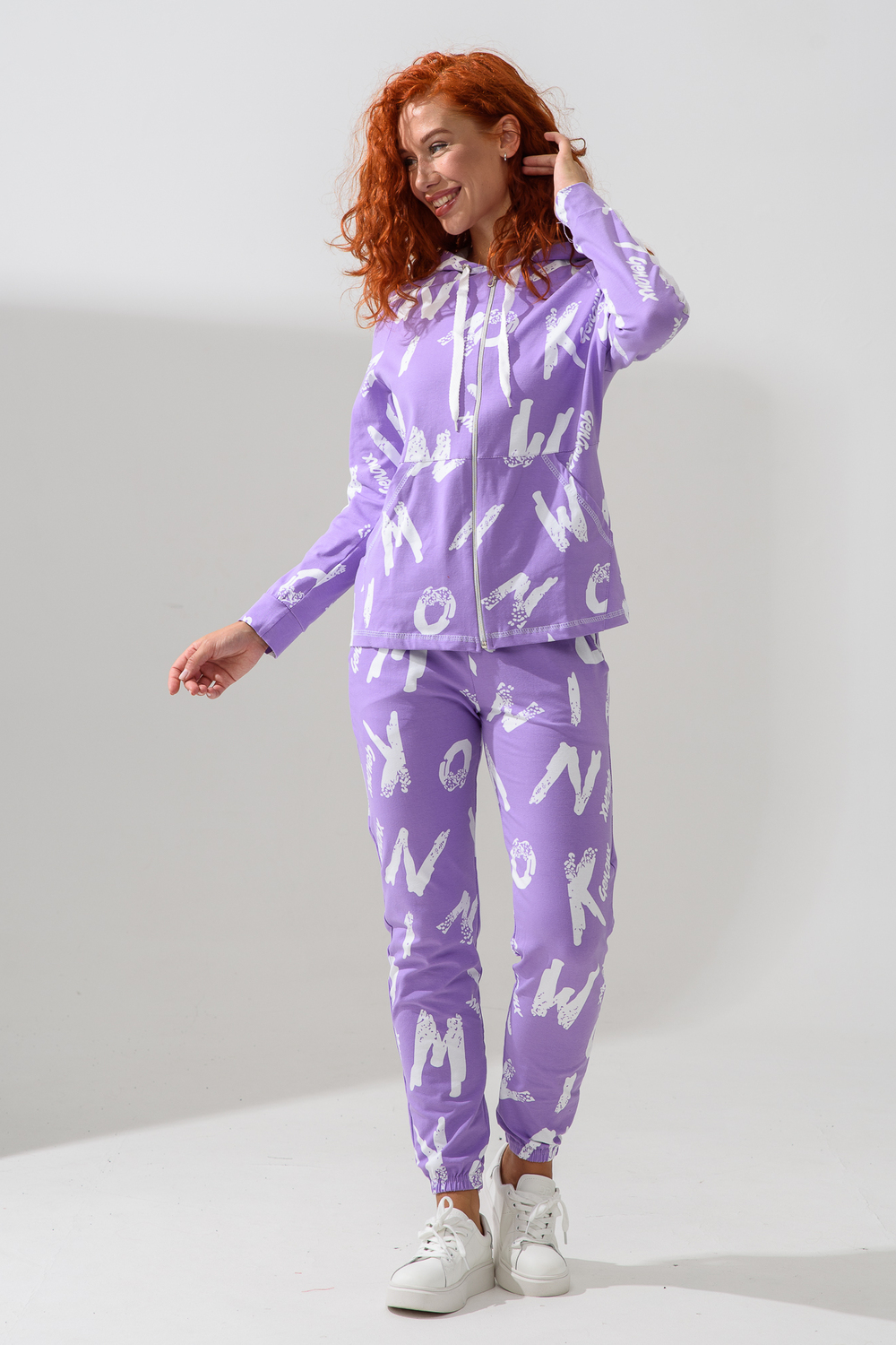 Костюм 8229 лавандовый