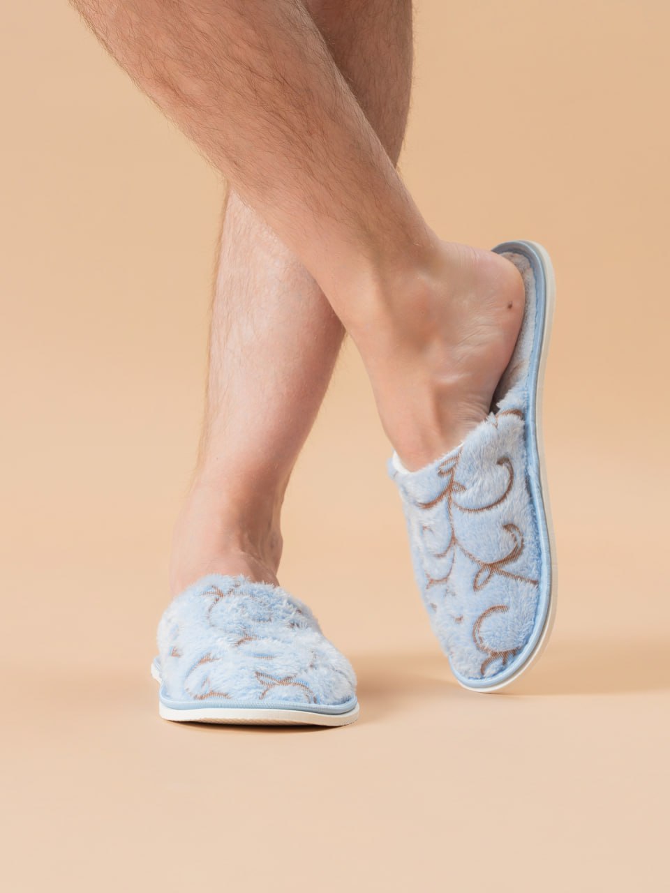 Тапочки домашние С-6МВТ-МР зимний узор