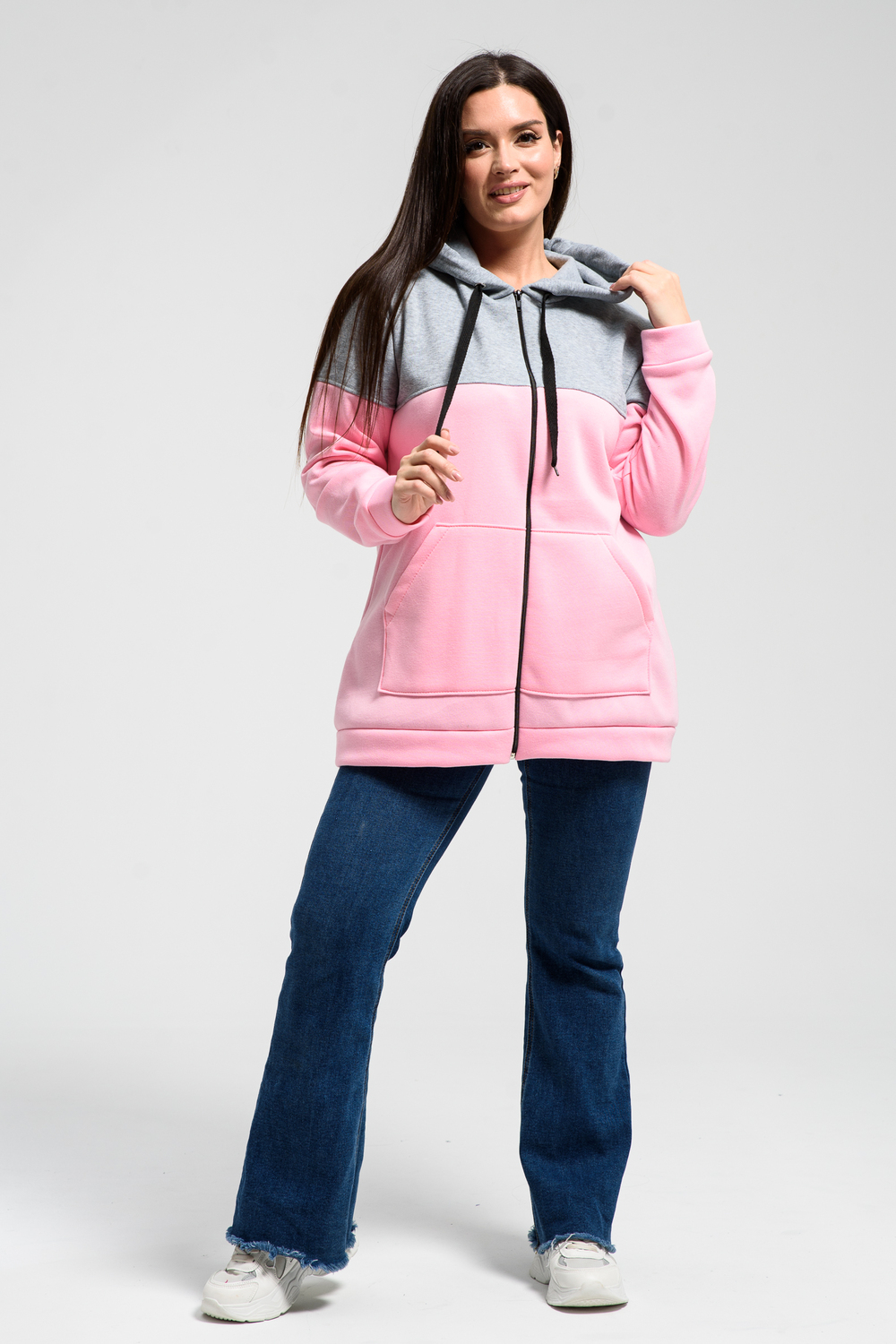 Толстовка 52277 светло-розовый