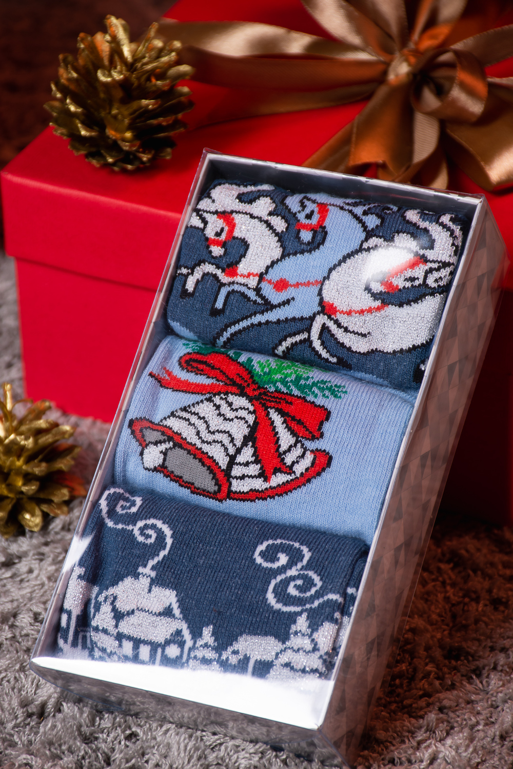 Носки женские Тройка (набор 3 пары)