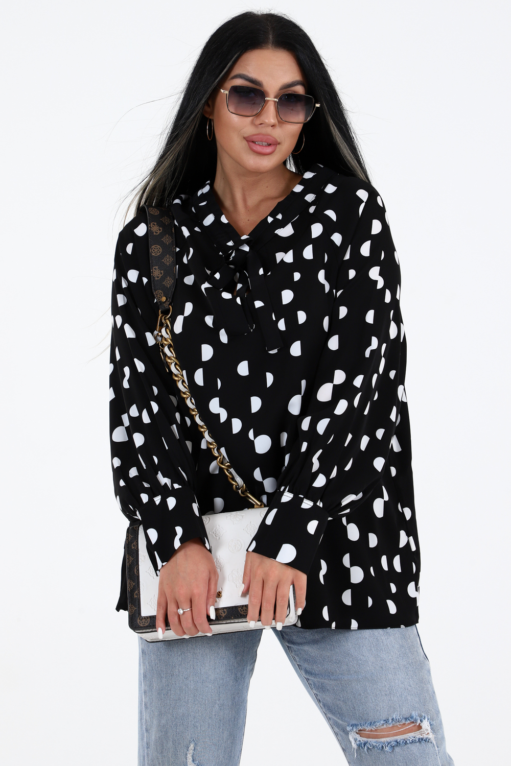 Женская туника 31924 черный