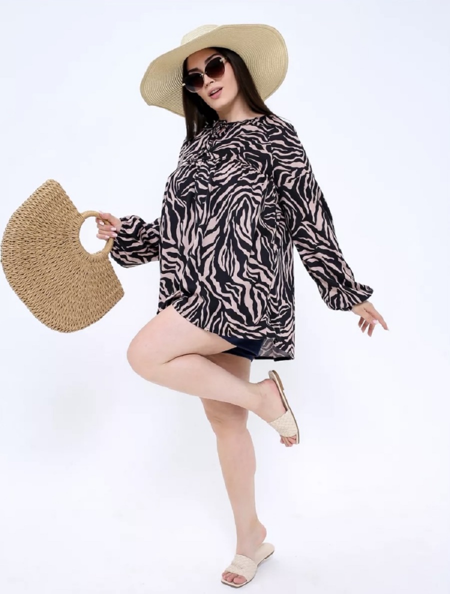 Туника девочки Тигровая