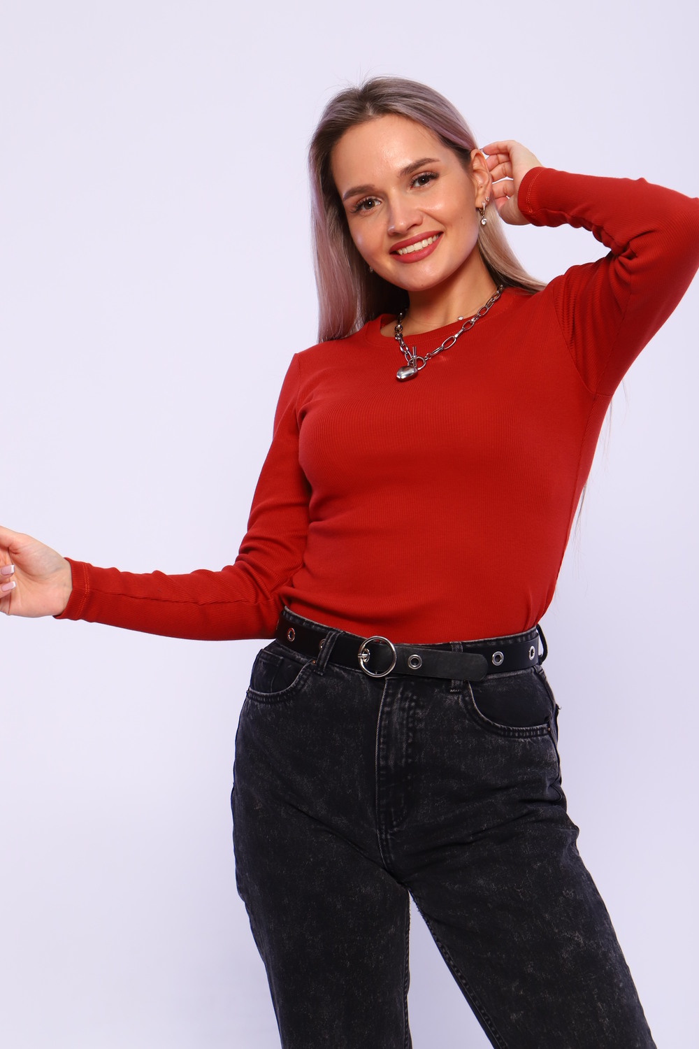 Футболка женская ФЖ0035Б терракот