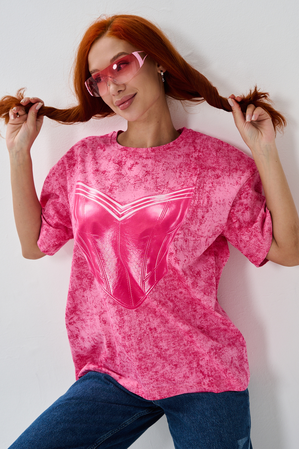 8594 футболка женская оверсайз