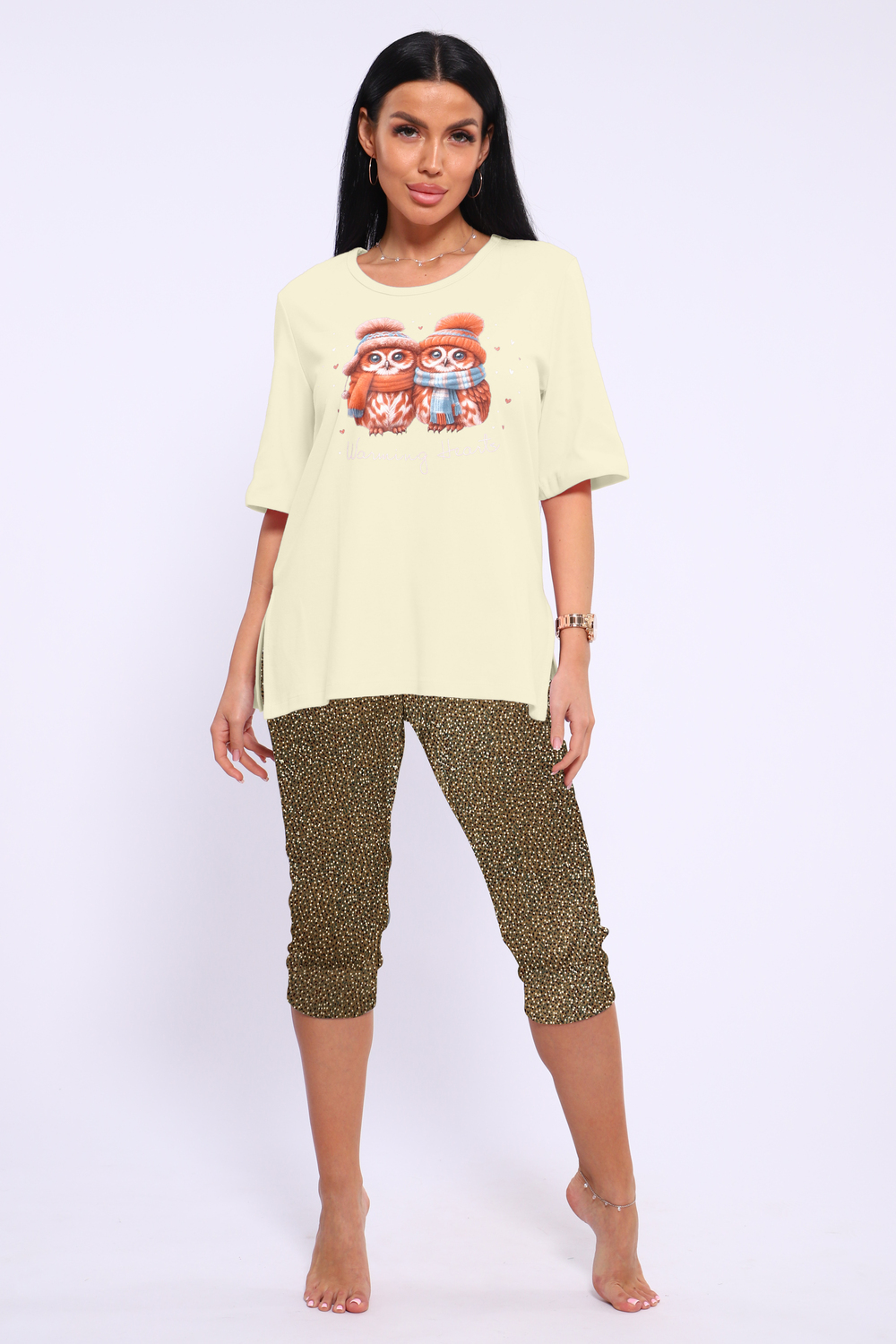 Пижама ТК 386 желтый