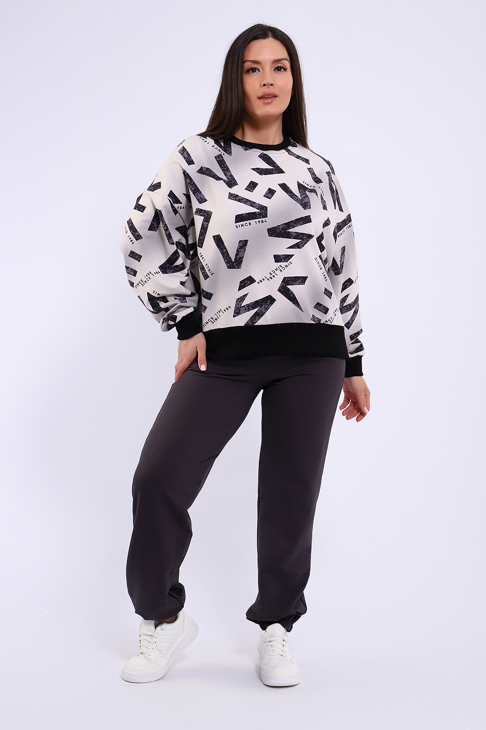 Костюм женский 24277 графит