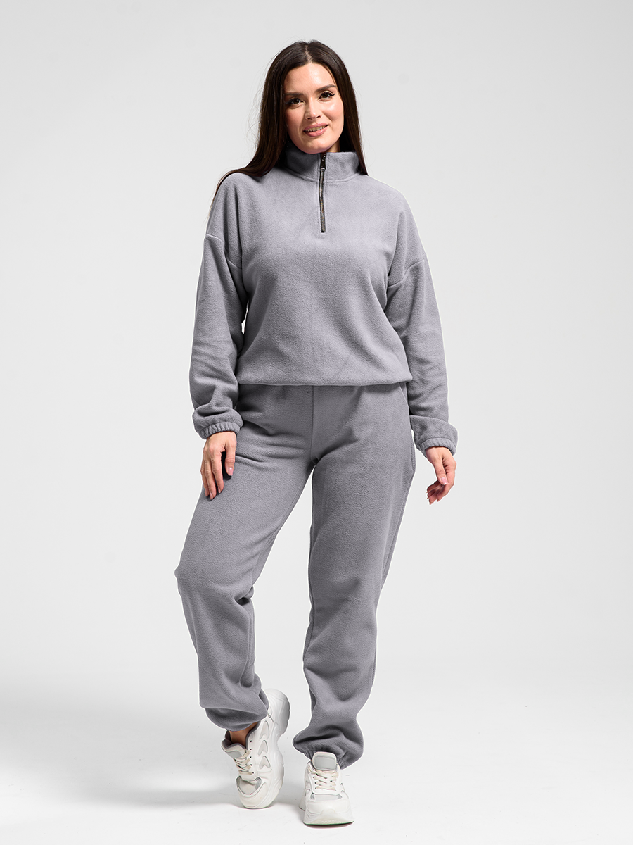 Костюм женский 52376 светло-серый